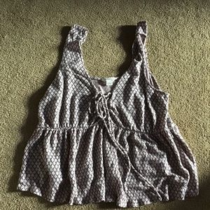 Cropped tank top